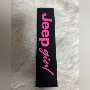 Brand new jeep girl seatbelt cover set of 2